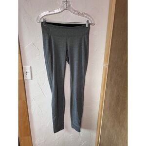 Patagonia Womens Capilene Thermal Weight Polartec Power Dry Leggings Gray S